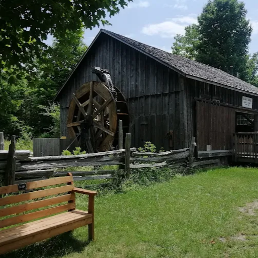 Old mill building at Fanshawe Pioneer Village